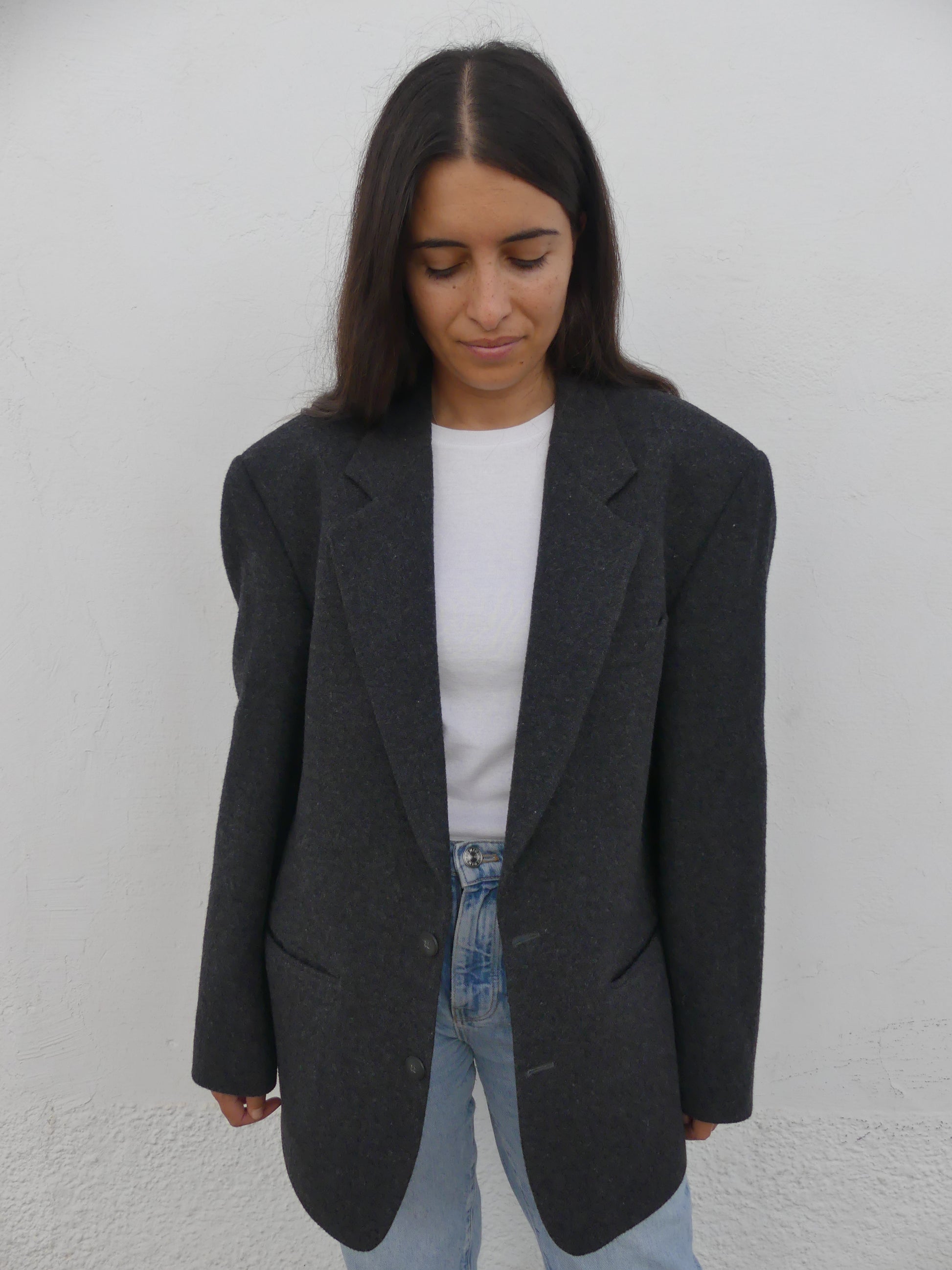 WILLIAM VINTAGE BLAZER - La Vague Vintage Shop 