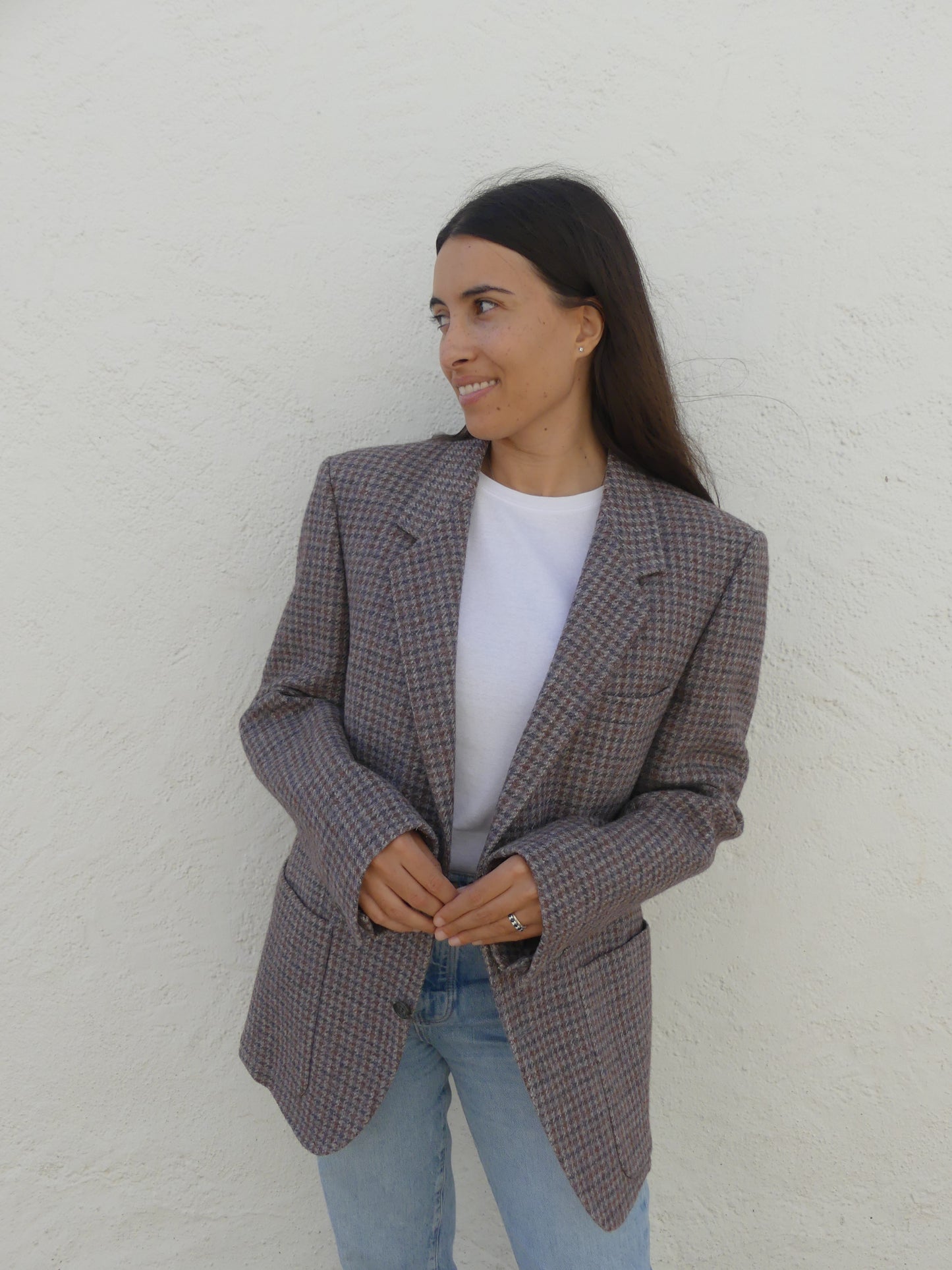 ELISA VINTAGE BLAZER - La Vague Vintage Shop 