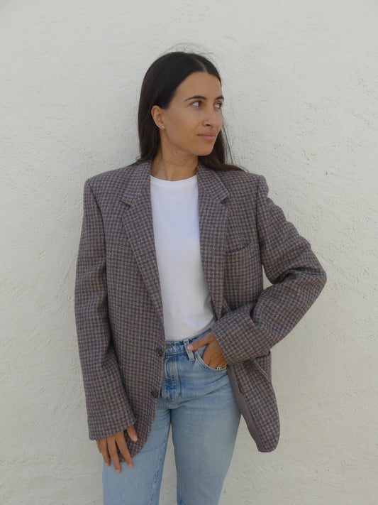 ELISA VINTAGE BLAZER - La Vague Vintage Shop 