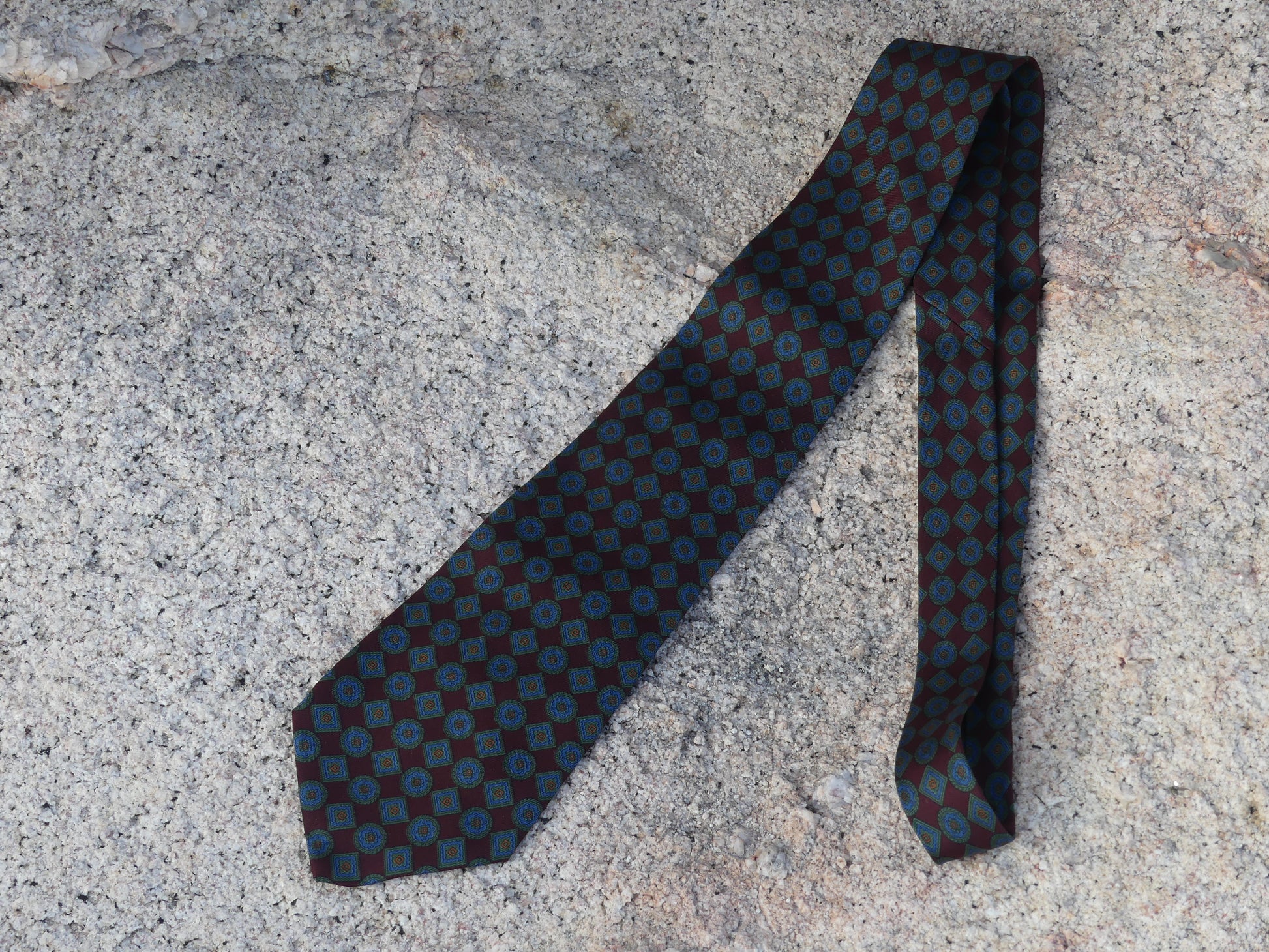 HARVEY & CROMBIE TIE - La Vague Vintage Shop 