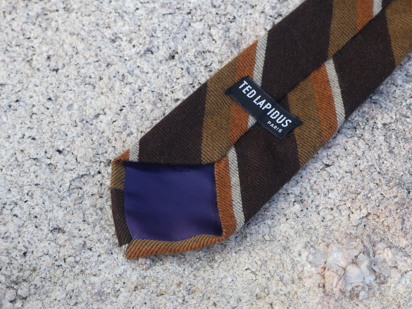 TED LAPIDUS VINTAGE TIE - La Vague Vintage Shop 