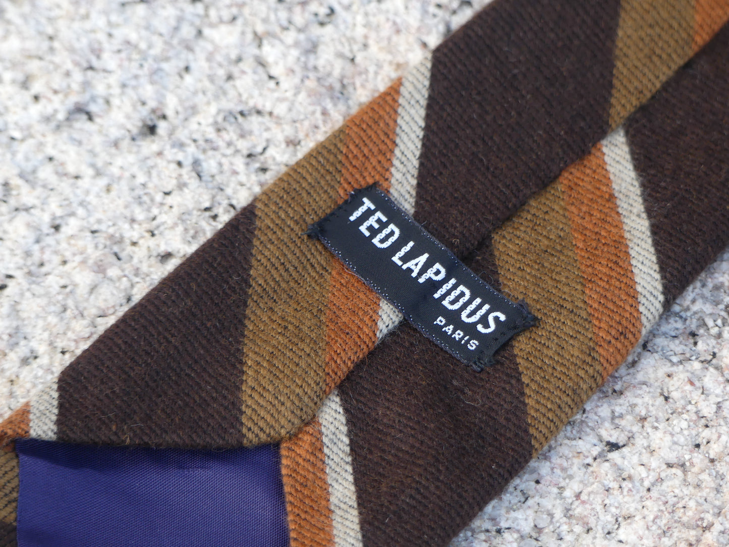 TED LAPIDUS VINTAGE TIE - La Vague Vintage Shop 