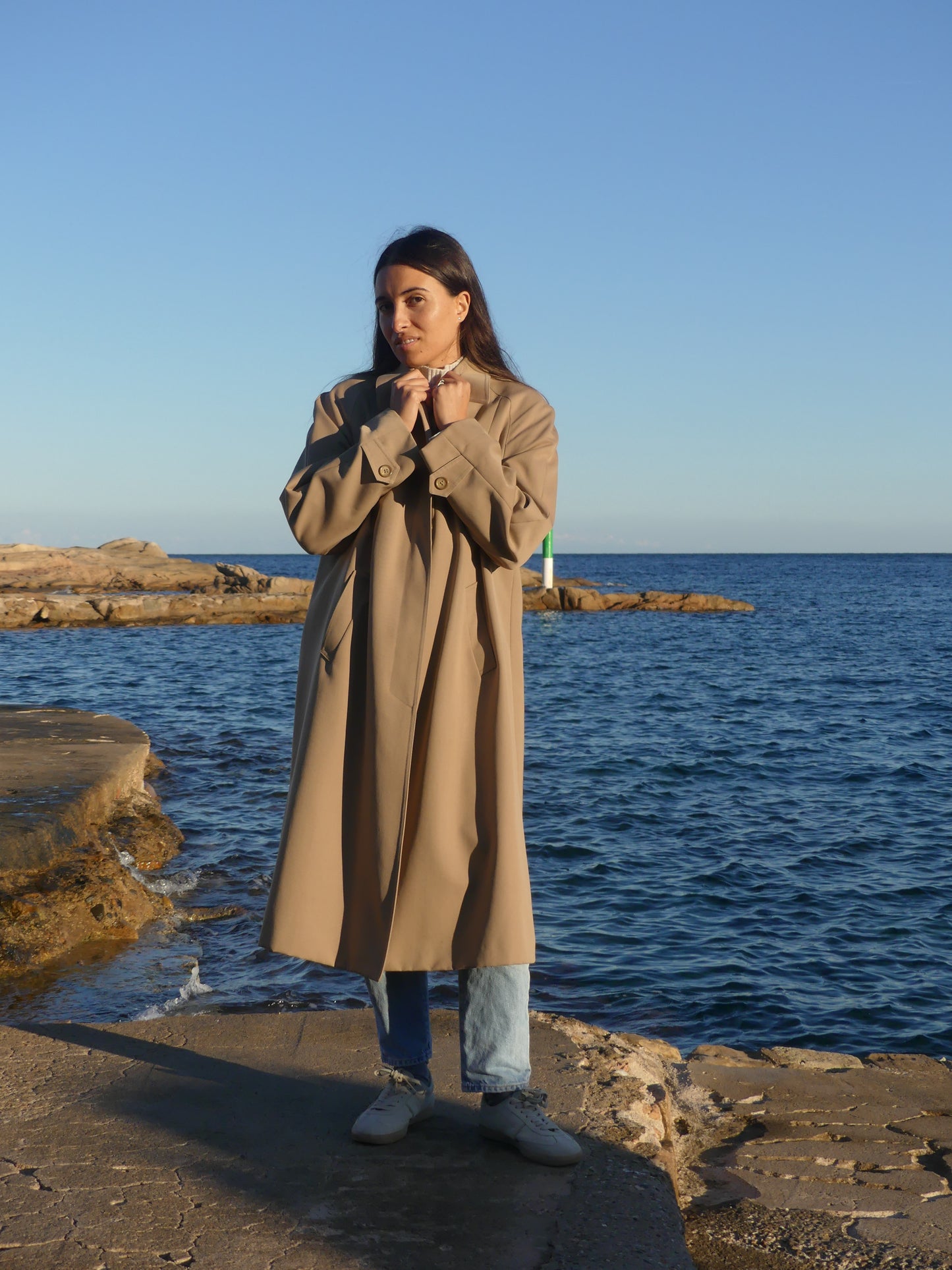 VALENTIN VINTAGE TRENCH COAT - La Vague Vintage Shop 