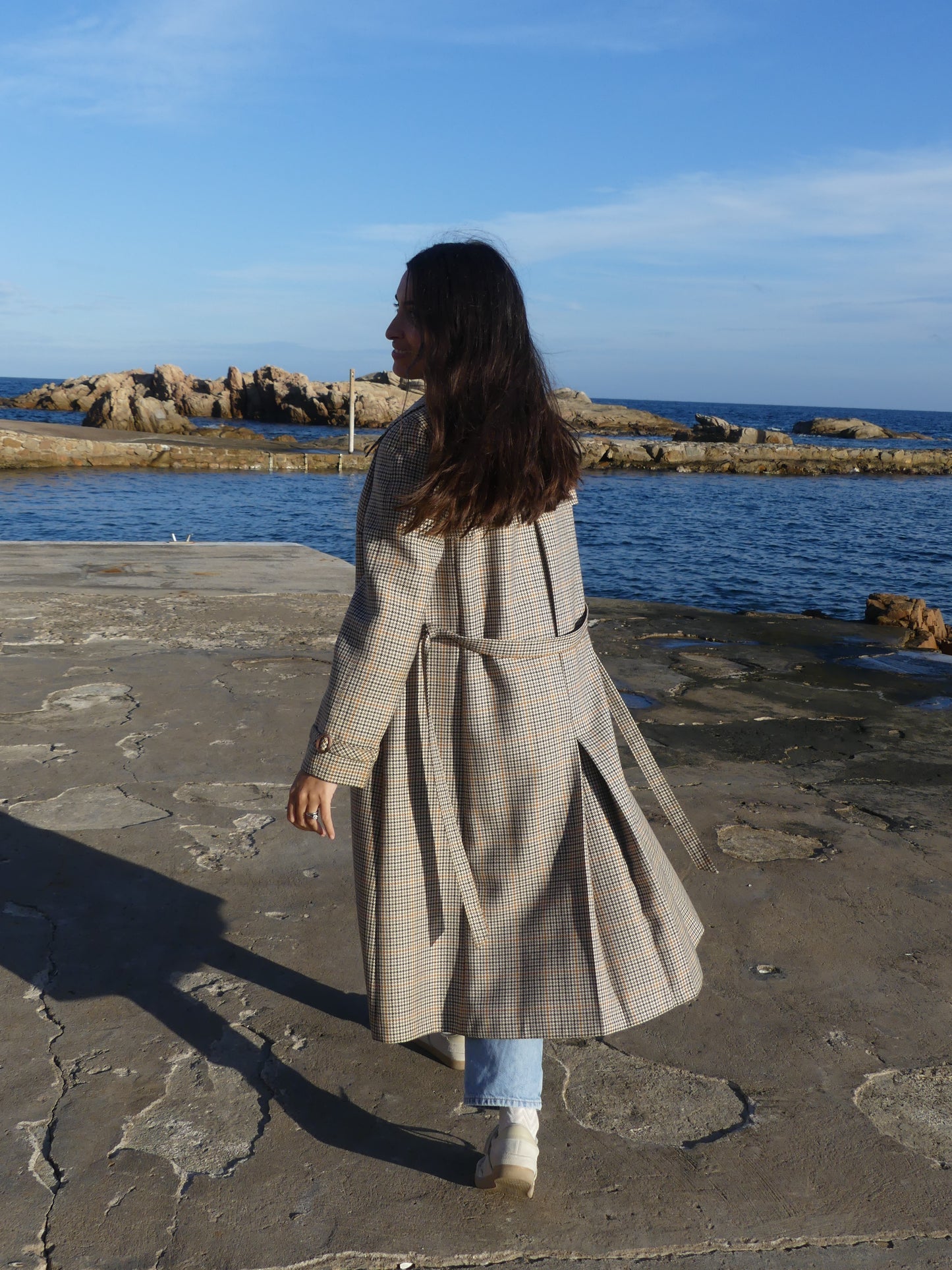 KÄRNER VINTAGE TRENCH COAT - La Vague Vintage Shop 