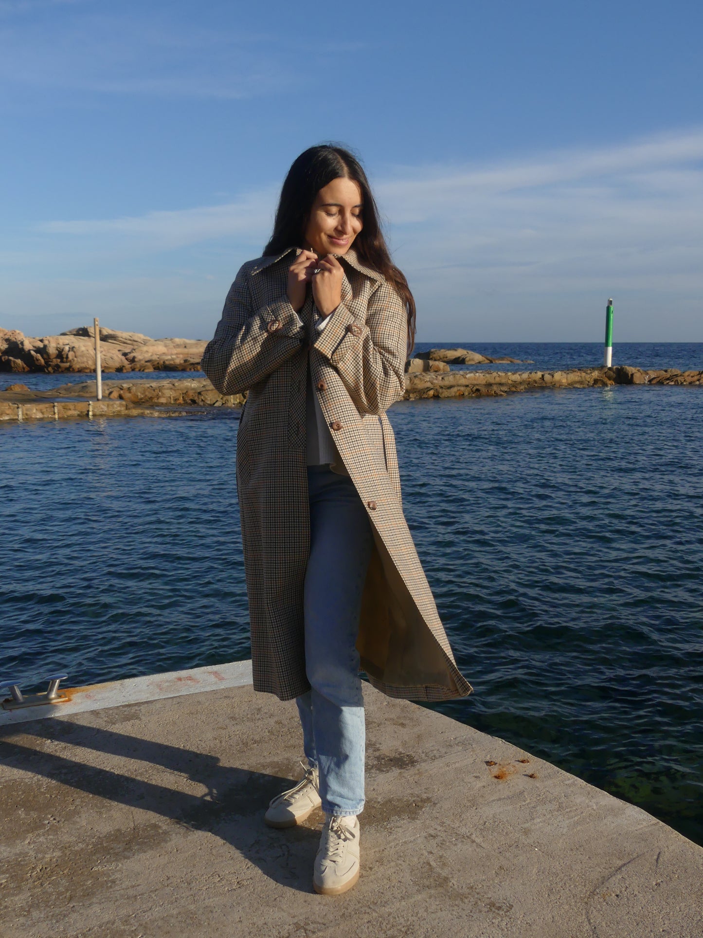 KÄRNER VINTAGE TRENCH COAT - La Vague Vintage Shop 