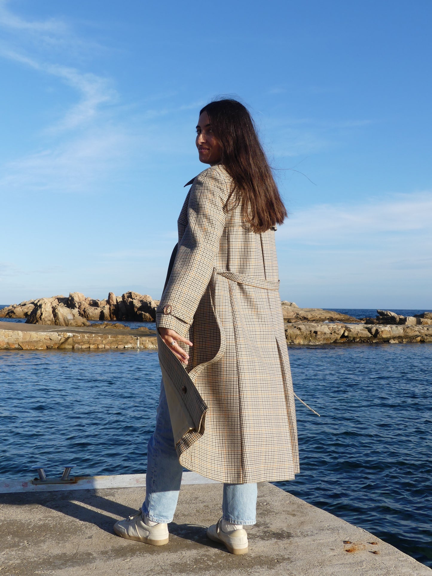 KÄRNER VINTAGE TRENCH COAT - La Vague Vintage Shop 