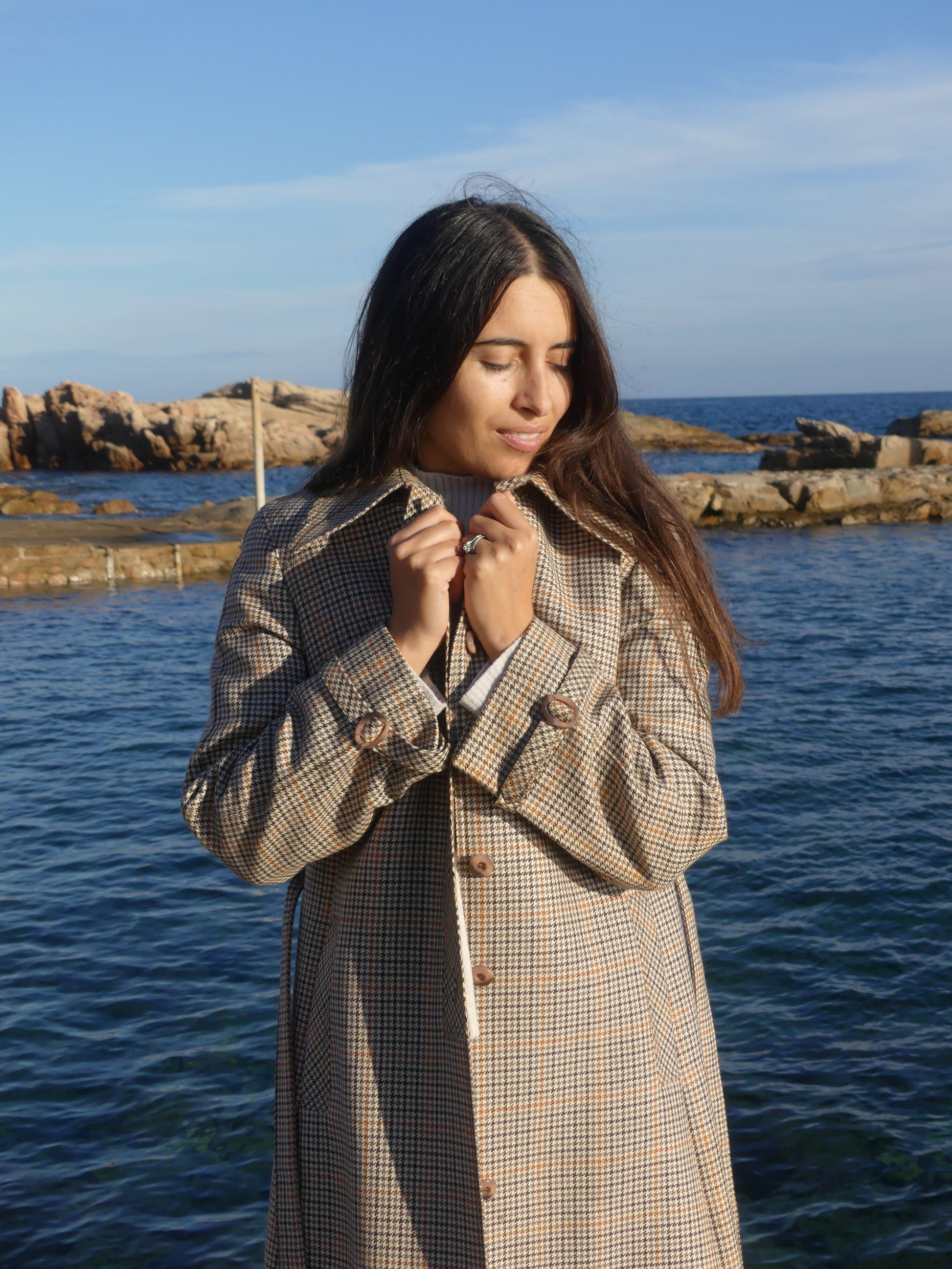 KÄRNER VINTAGE TRENCH COAT - La Vague Vintage Shop 