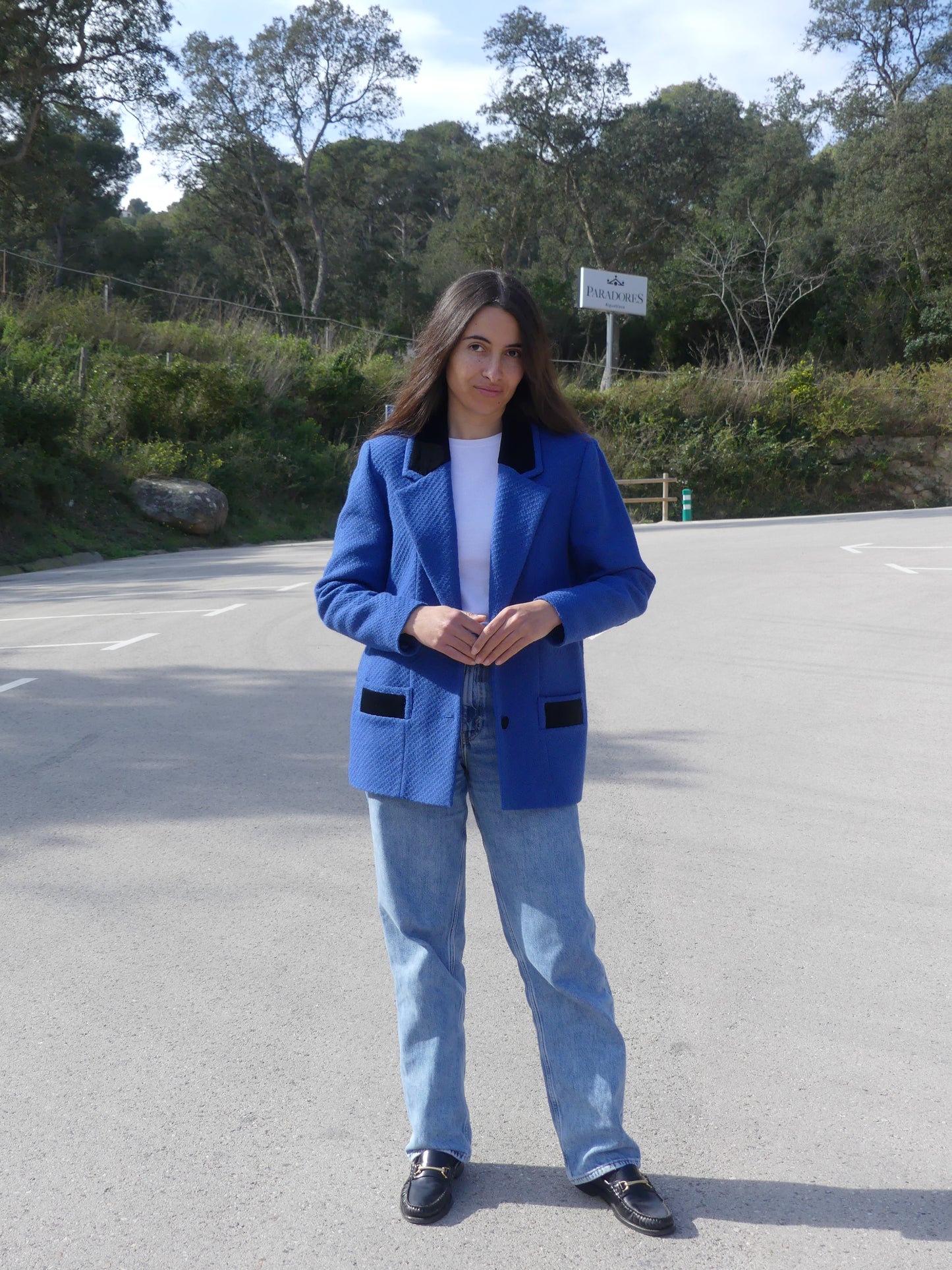 DIANA VINTAGE BLAZER - La Vague Vintage Shop 