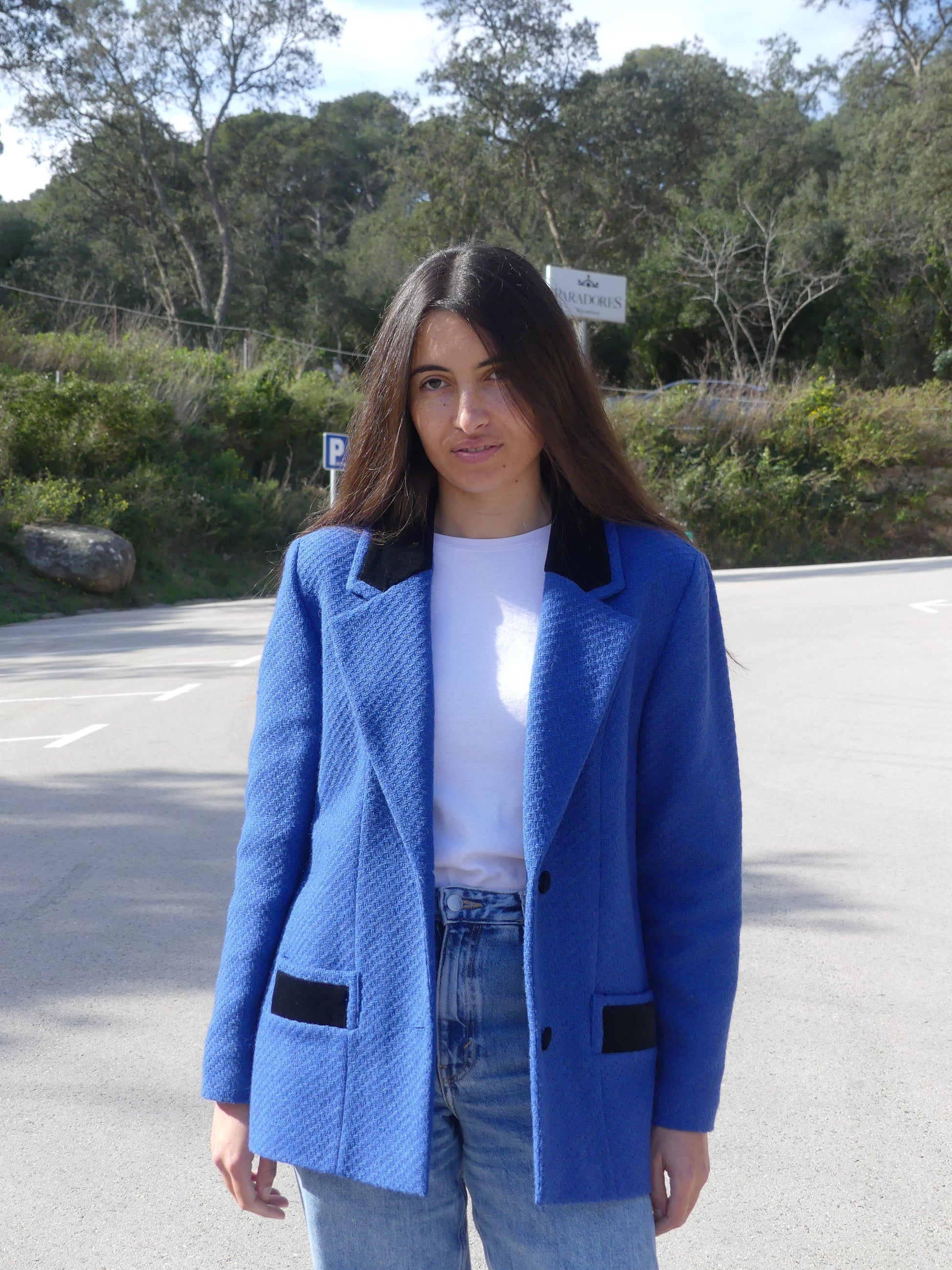 DIANA VINTAGE BLAZER - La Vague Vintage Shop 