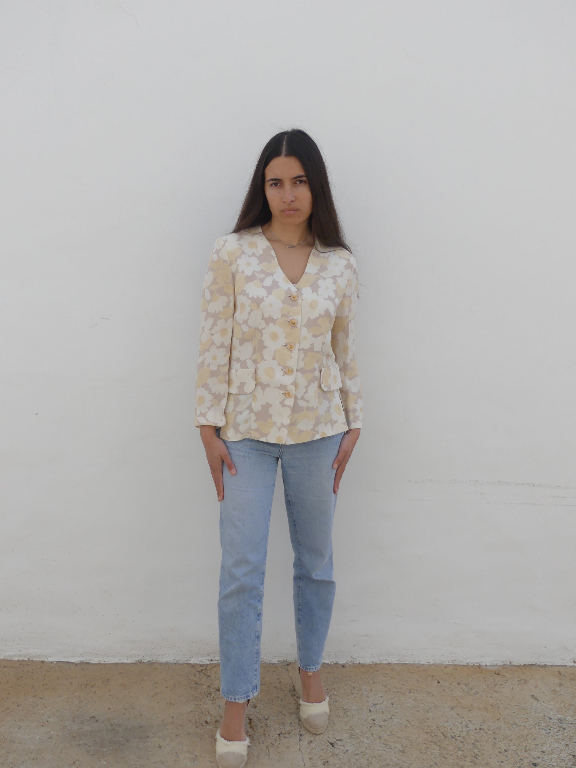 MARGUERITE VINTAGE BLOUSE - La Vague Vintage Shop 