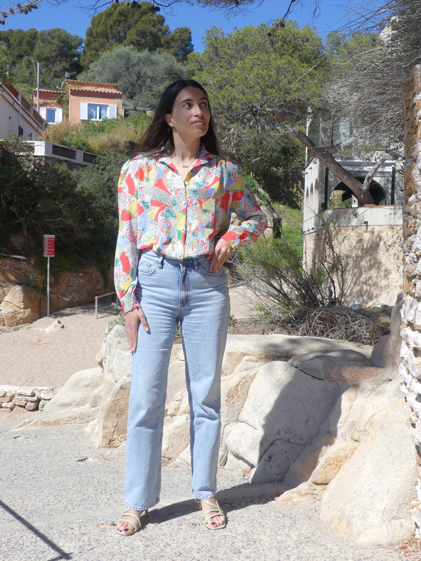 CLAUDIA VINTAGE SHIRT - La Vague Vintage Shop 