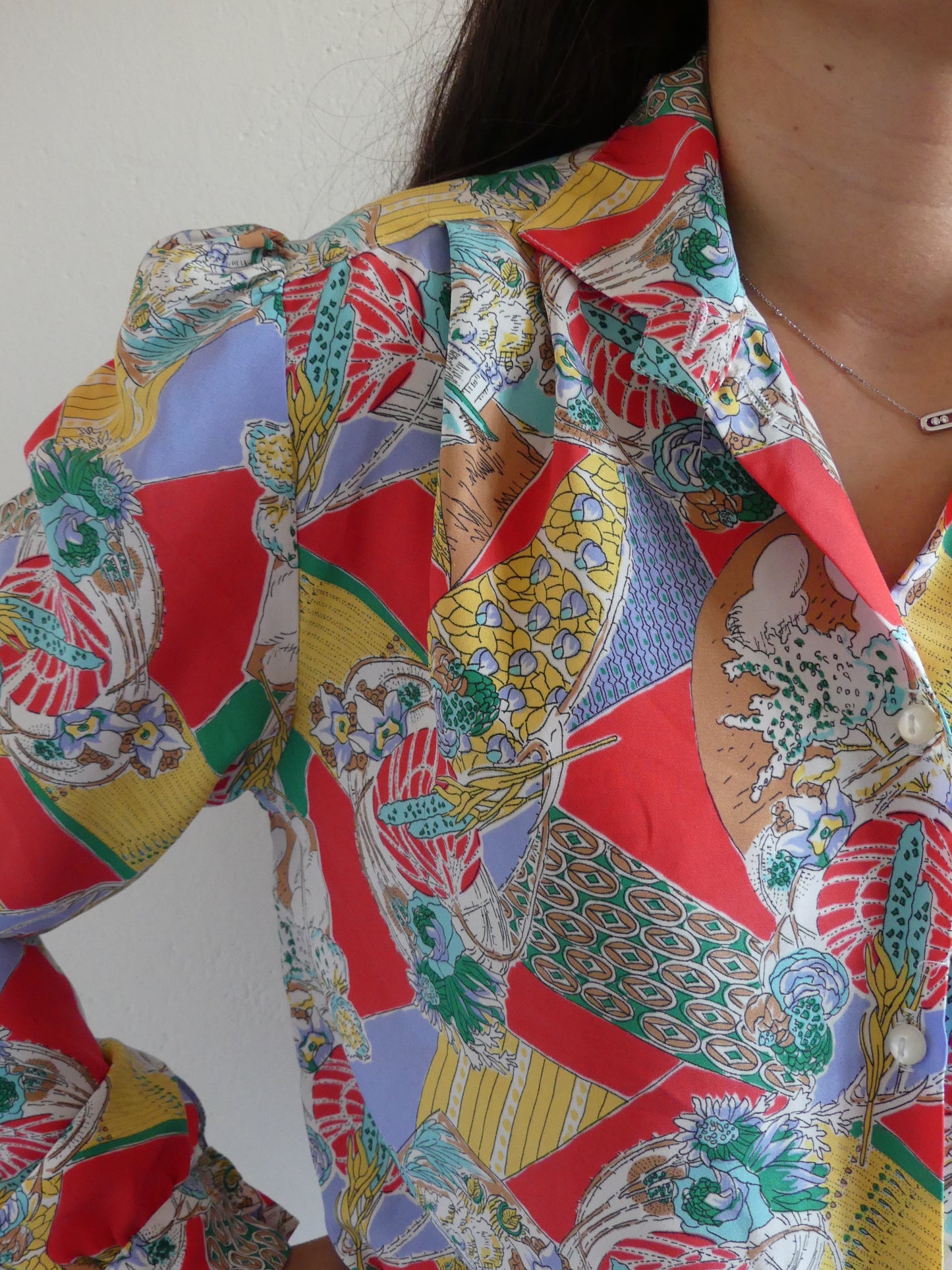 CLAUDIA VINTAGE SHIRT - La Vague Vintage Shop 