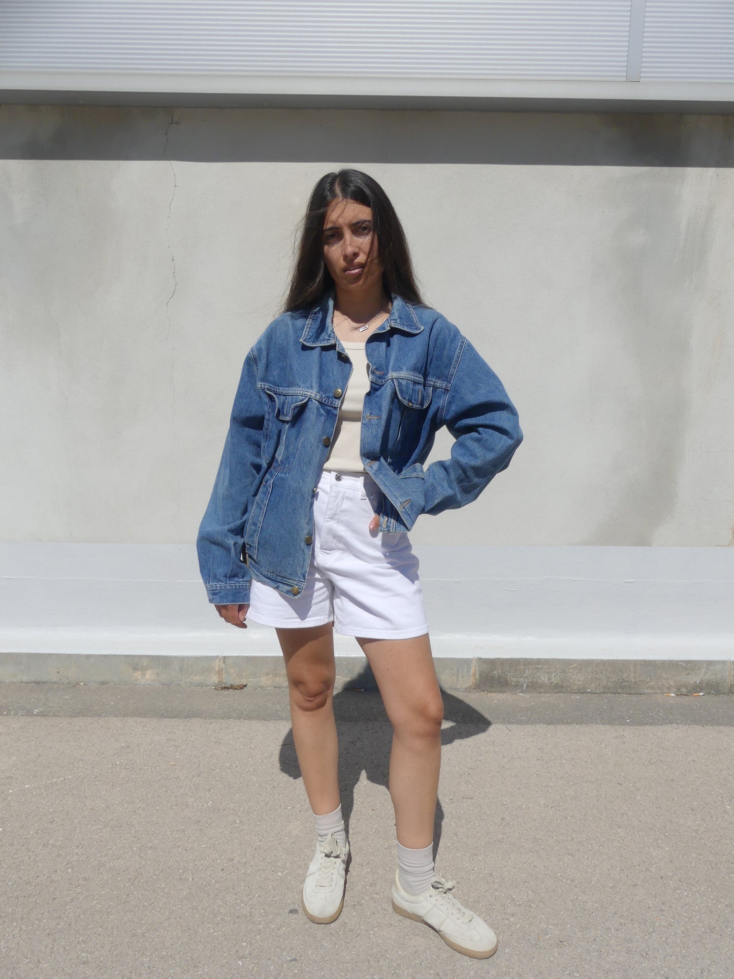 LOIS VINTAGE DENIM JACKET - La Vague Vintage Shop 