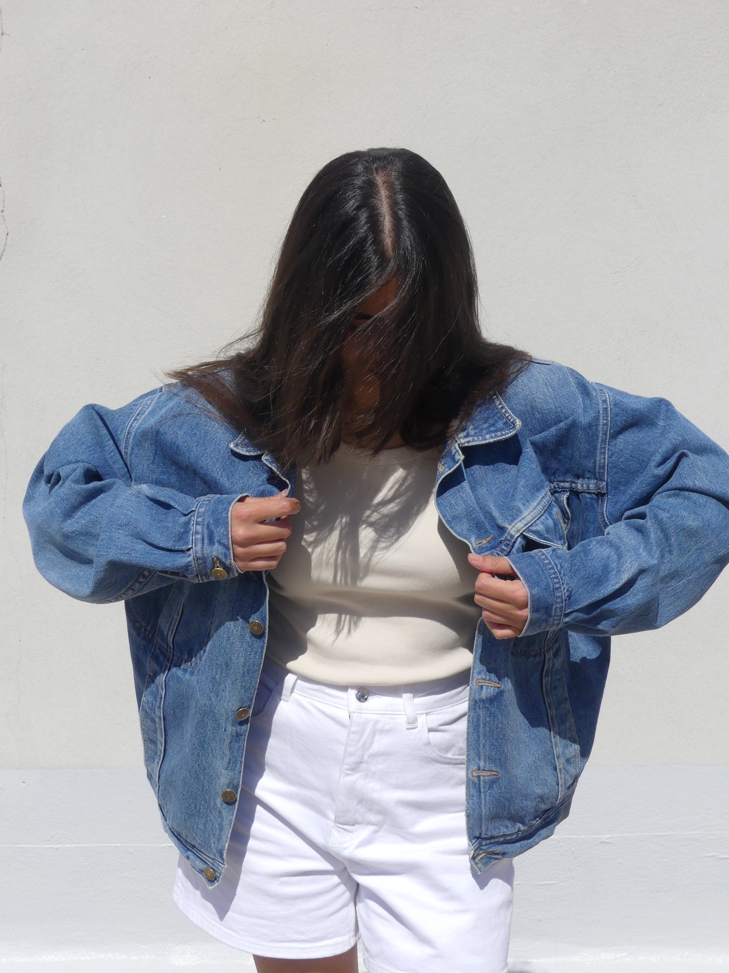 LOIS VINTAGE DENIM JACKET - La Vague Vintage Shop 