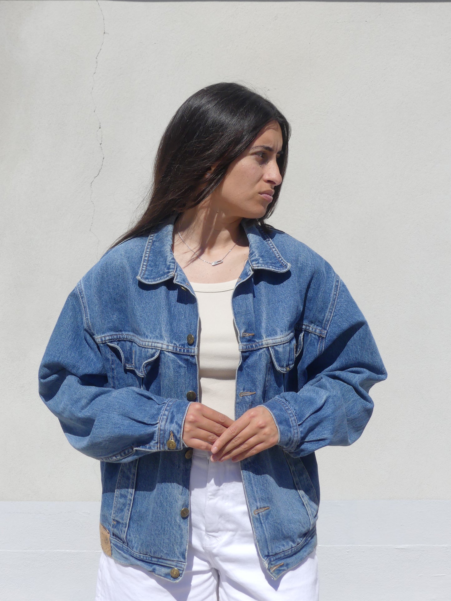 LOIS VINTAGE DENIM JACKET - La Vague Vintage Shop 