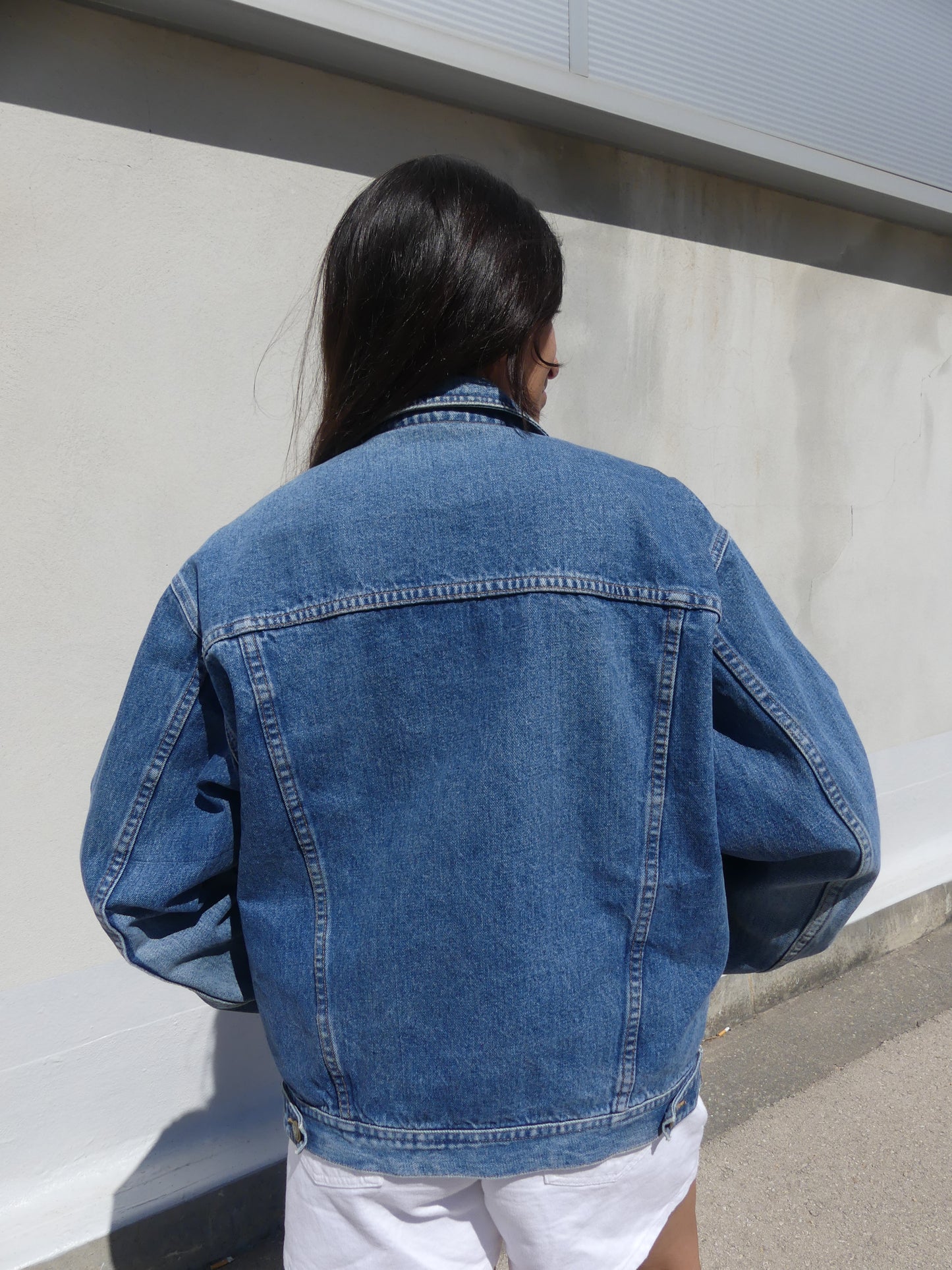 LOIS VINTAGE DENIM JACKET - La Vague Vintage Shop 