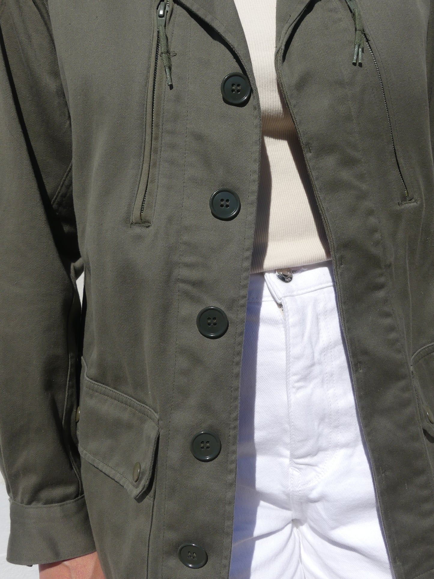 DELTA VESTE VINTAGE MILITAIRE 