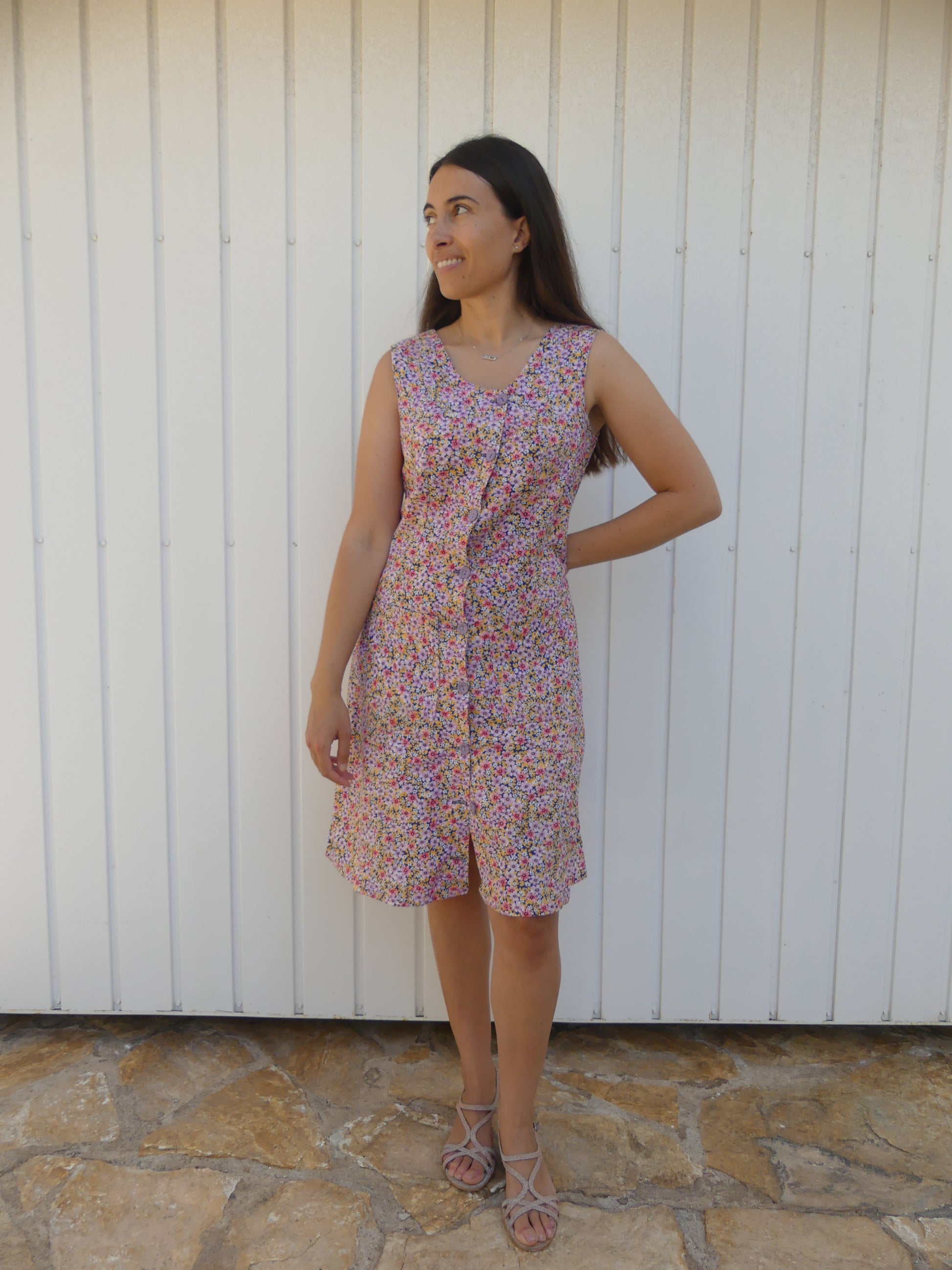 EMMA VINTAGE DRESS - La Vague Vintage Shop 