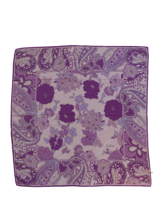 ETERNAL BLOOM SILK SCARF